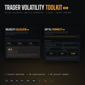 Trader Volatility Toolkit Pro — Std Dev Calculator + Gap Fill Probability (ES, NQ, SPY, QQQ, GLD)