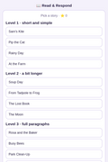 Read & Respond: Leveled Reading Passages With Questions + 3 Freebies