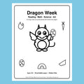 Globex Kids Dragon Week | 5-Day Cross-Curricular Packet | Ages 4-8