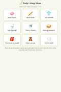 Daily Living Steps + 3 Freebies