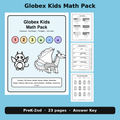 Globex Kids Math Pack - PreK to 2nd Grade (Printable)