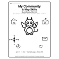 Globex Kids My Community & Map Skills Social Studies Mini-Unit | K-2