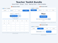 Teacher Toolkit Bundle - Name Picker, Groups, Timer & Seating Chart + Printables